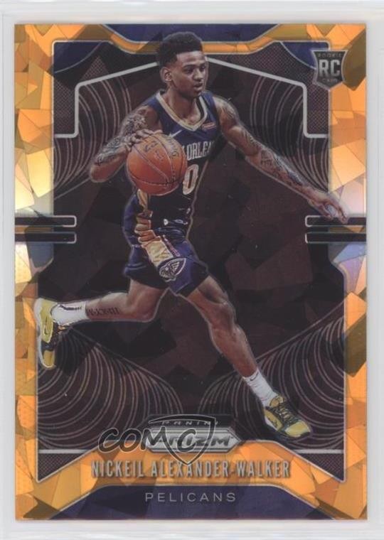 2019-20 Panini Prizm Orange Ice Nickeil Alexander-Walker #263 Rookie RC 2w0