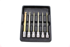 Snap-on 206efablm 6 Pc 38 Drive 4-810mm Long Ball Hex Driver Set Usa Snap-on 206efablm 6 Pc 38 Drive 4-810mm Long Ball Hex Driver Set Usa
