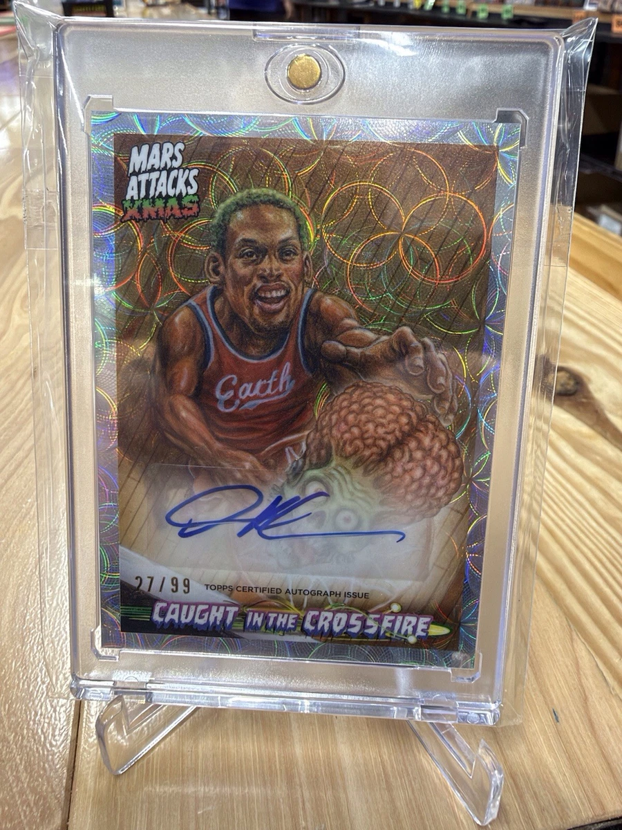 25+ Topps Dennis Rodman Basketball Serial Numbered Sports Trading
