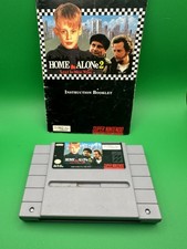 Home Alone 2 Lost in New York SNES Super Nintendo Game + Original Manual Tested