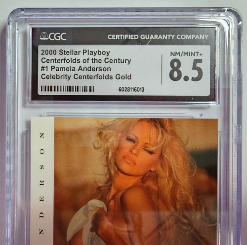 Pam Anderson 2000 Playboy COTC Celebrity Centerfolds Insert Graded CGC 8.5 Nm-Mt