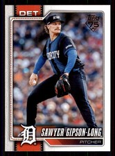 2026 Topps #108 Sawyer Gipson-Long Detroit Tigers