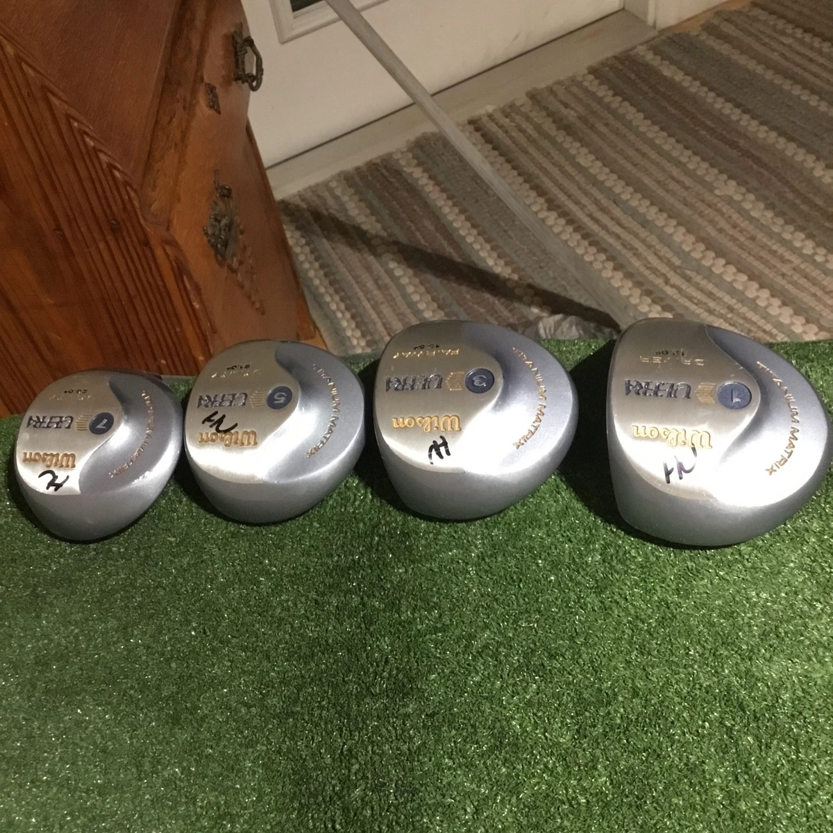 Wilson Ladies Ultra Woods Set (Driver, 3W, 5W, 7W) Graphite Shafts