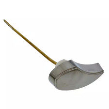 Toilet Tank Trip Lever for TOTO Side Mount with 9-1/2 In. Offset Brass Arm and M