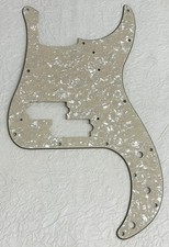 New Great-For Fit Fender '62 Precision P Bass Guitar Pickguard Ivory White Pearl