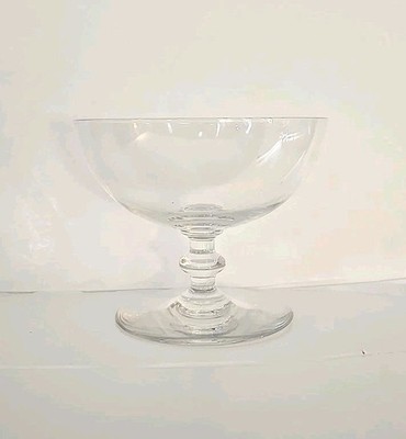 Vintage Baccarat Cut Crystal Champagne/Sherbet Coupe