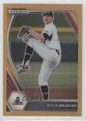 2021 Panini Prizm Draft Picks Neon Orange Prizm 27/50 Kyle Bradish #PDP194 1ax