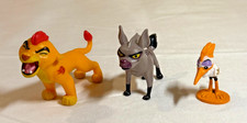 Figuras de PVC Disney Rey Guardia León 1,5" - Kion, Ono, Hiena - Just Play