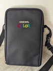 Vtg Official Nintendo Gameboy Color Travel Case Organizer Plastic Insert Strap