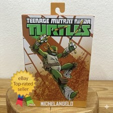 NECA 2012 Teenage Mutant Ninja Turtles TMNT Michelangelo Figure New in Box 2025