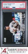 2018 STADIUM CLUB #241 AARON JUDGE YANKEES PSA 10