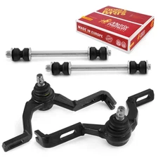 Front Upper Control Arm & Front Sway Bar Link Kit for 10-11 Ford Ranger 4 PCS