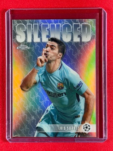 2025-26 Topps Chrome UEFA Club Competitions  Luis Suárez #SHH-4 - Silenced