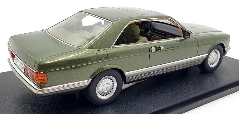 Cult 1/18 Scale Resin CML075-2 - Mercedes-Benz 380SEC C126 - Met. Green - Image 2 of 4
