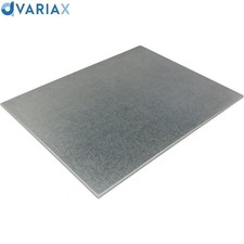 LAMIERA PIANA IN FERRO ZINCATO SPESSORE 1,5 mm - DIMENSIONI VARIE