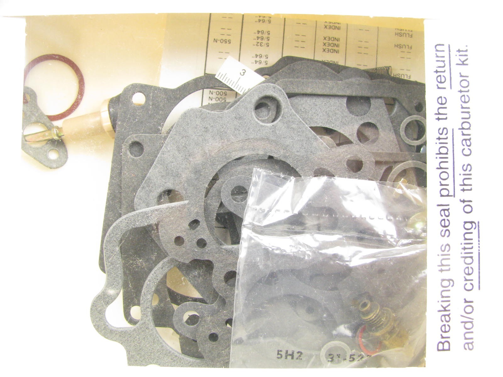 Wells CK217D Carburetor Rebuild Kit - Rochester 2GC