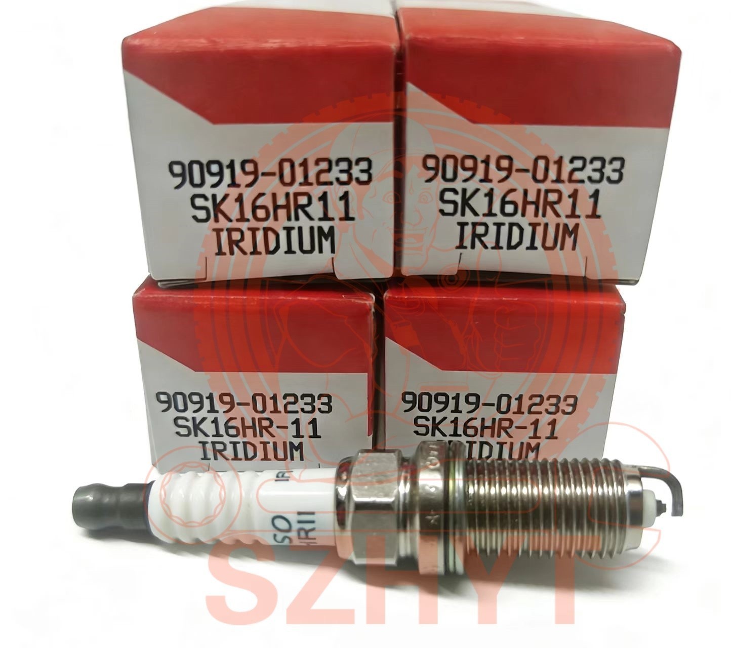 4Pcs 90919-01233 SK16HR11 Iridium Spark Plug for Highlander Camry RAV4 OEM