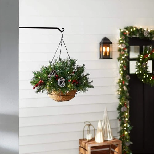 National Tree Company Hanging Basket - Thumbnail 3