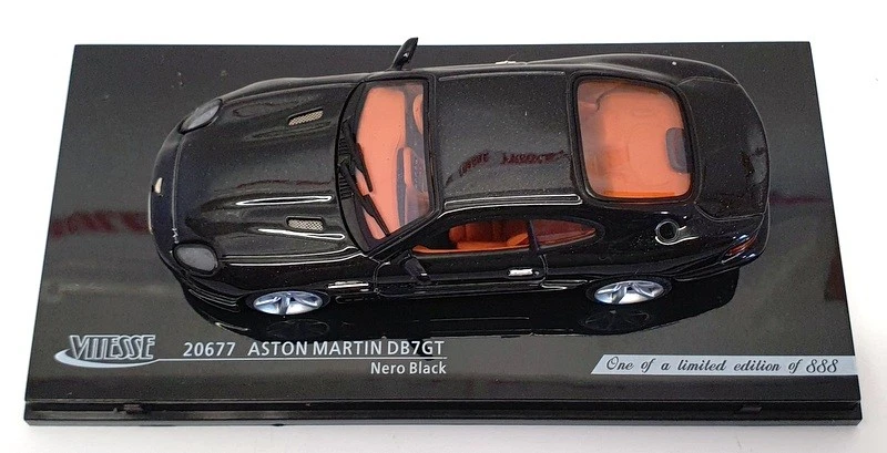 Coche modelo Vitesse escala 1/43 20677 - Aston Martin DB7 GT - negro Nero Foto 4 de 4