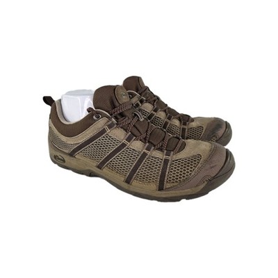 Chaco Redrock Mesh Brown Leather Lace Sneakers US 10 Womens Trail Hiking Shoes
