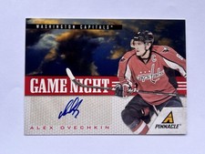 RARE 2011 Pinnacle Game Night Alex Ovechkin Auto #2 NM Panini Autograph