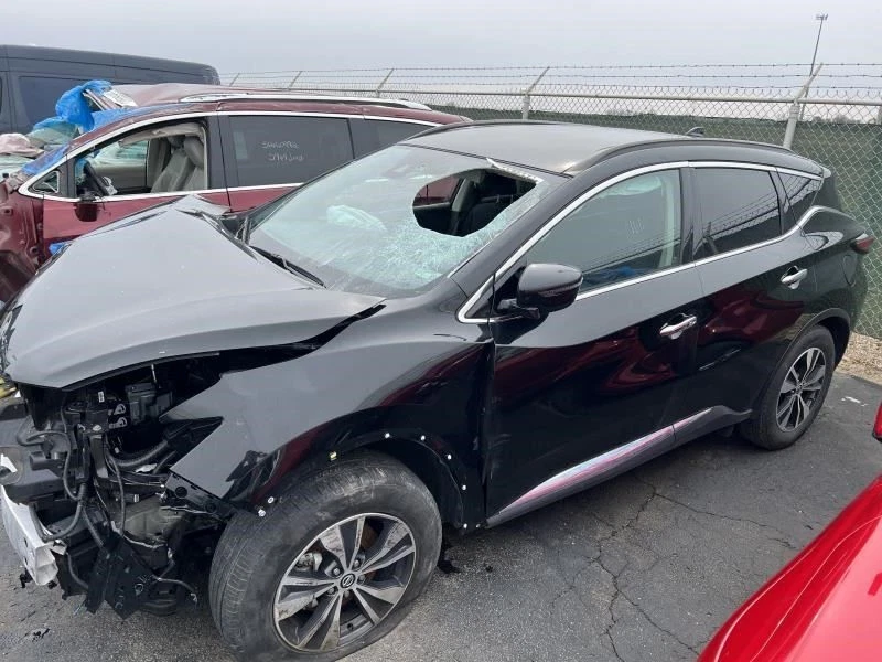 Nissan Murano 2019-2021 conductor asiento delantero izquierdo montaje negro Foto 4 de 4