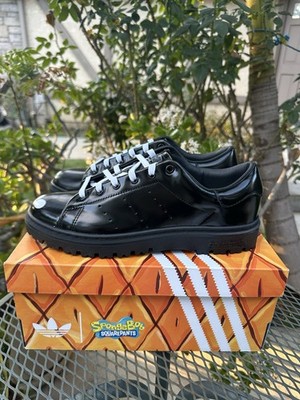 Adidas x SpongeBob Freizeit Men's Black Casual Sneakers Shoes JQ6779 NEW |  eBay