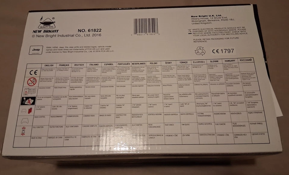 New Bright RC Green Wrangler Jeep - Image 3 of 4