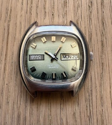 ETA ESA 9181 Quartz Movement Uhrwerk BWC Swiss Complete READ DESCRIPTION