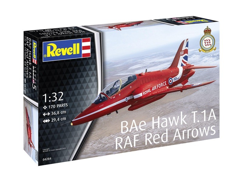 Revell 04284 - 1/32 BAE HAWK T.1A ""RAF Red Arrows"" - New