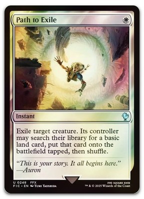 Path to Exile (Surge Foil) #248 (NM) Final Fantasy FIC Magic MTG