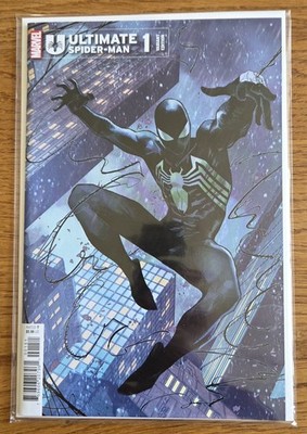 Ultimate Spider-Man #1 First Print Black Symbiote Suit Variant Marco Checchetto