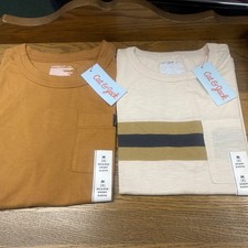Cat  Jack 2 Boys Pocket T Tee Shirts Size Medium 8 