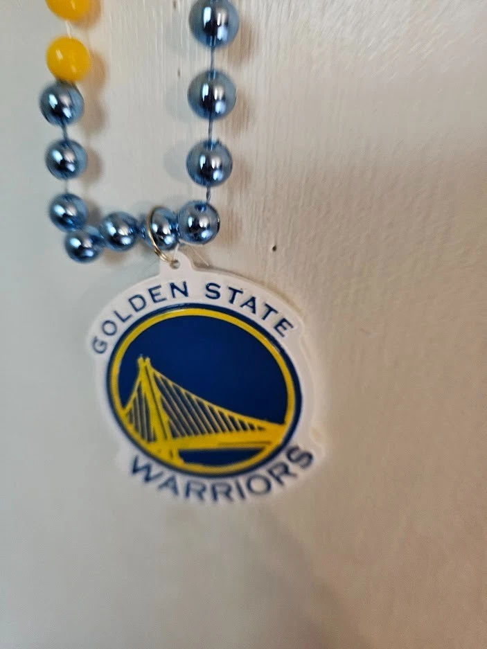 Collar de cuentas Golden State Warriors Foto 3 de 4