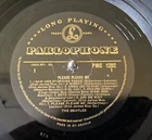 THE BEATLES 'PLEASE PLEASE ME' 1963 GOLD PARLOPHONE Vinyl LP PMC 1202  MONO UK