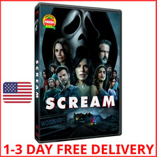 Scream 2022 DVD Horror Movie NTSC Subtitled 1 Disc