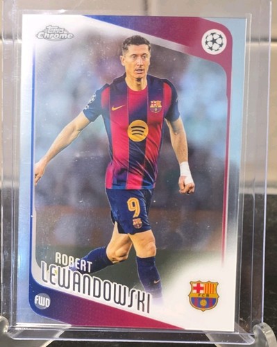 Topps 2025-26 UEFA Club Competitions #54 Robert Lewandowski FC Barcelona