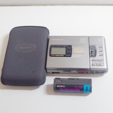 Sony Portable MiniDisc Recorder MZ-R30 Silver Tested Working Used