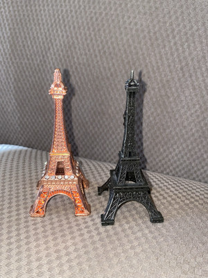 Eiffel Tower Miniatures. Eiffel Tower Paris Decor. Approx 4 