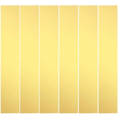 Brass Strip, Shim Stock Assortment, 1'' Width x 6'' 6 x 1 Inch, 