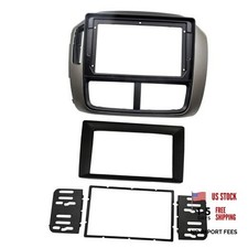 Radio Stereo Bezel For Honda Pilot 2005-2008 Dash Installation Mount Trim Kit