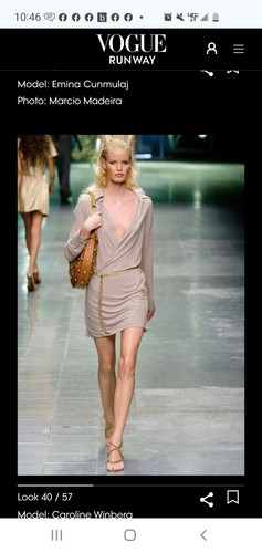 MCQUEEN SPRING 2006 RUNWAY DRESS NWT