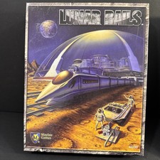 Lunar Rails, Mayfair Games, Empire Builder Style Train Game 