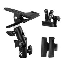 Photography Reflector Holder, Photo Video Studio 5/8" Heavy Duty Metal Clamp