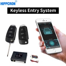 Universal Car Alarm Systems Auto Remote Central Kit Door Lock Keyless APP With