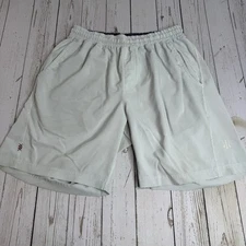 Rhone Versatility Shorts 8" Mens Size Medium Gray Unlined Drawstring Athletic