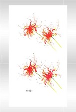 Non-Permanent Tattoos flower temporary tattoo