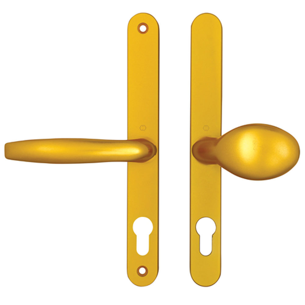 Fullex Lever / Pad Handles 68PZ 215mm Gold (SL97LPG)