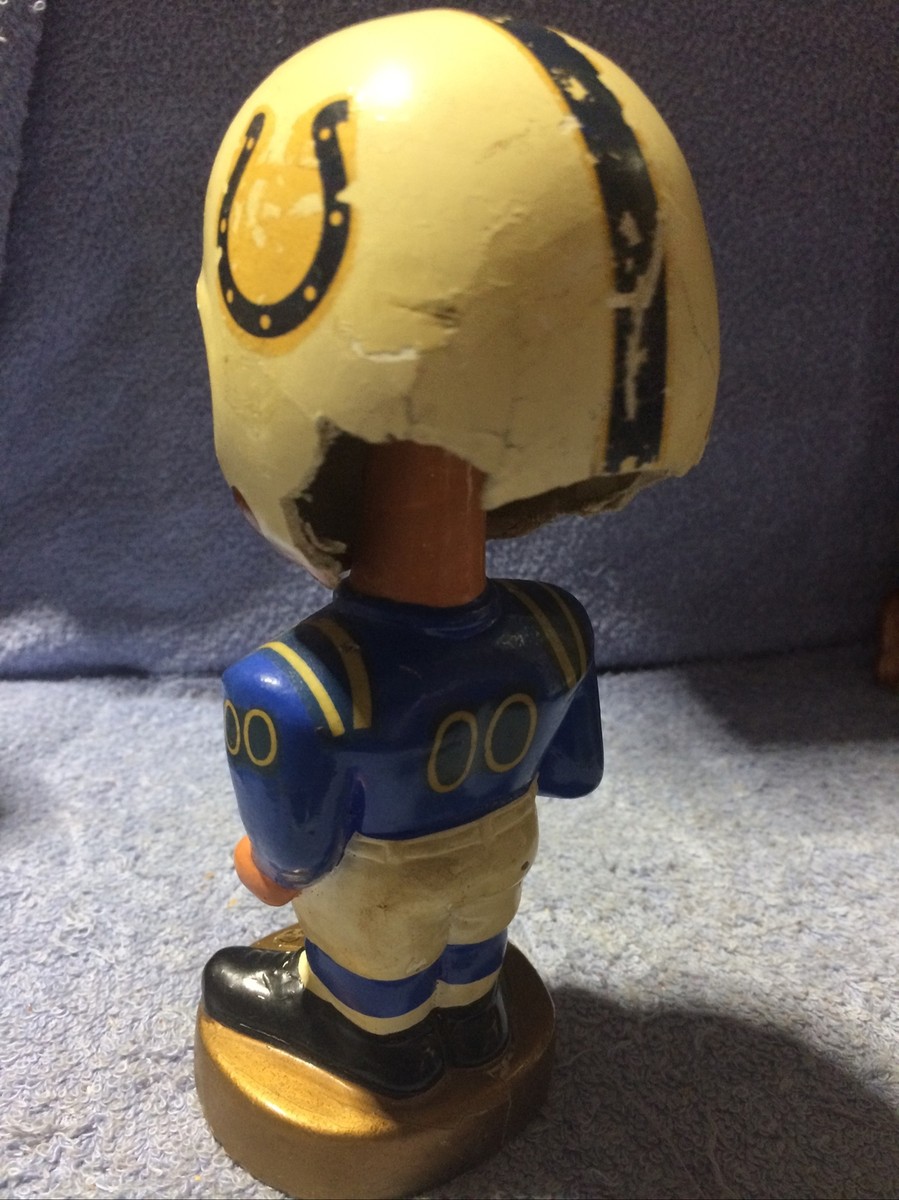 1962 VINTAGE BOBBLE HEAD BOBBLEHEAD BALTIMORE COLTS W/ TEETH 1962 VINTAGE BOBBLE HEAD BOBBLEHEAD BALTIMORE COLTS W/ TEETH