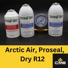 Envirosafe Automotive AC Support,  Arctic Air for R12 , Proseal, Dry gauge
